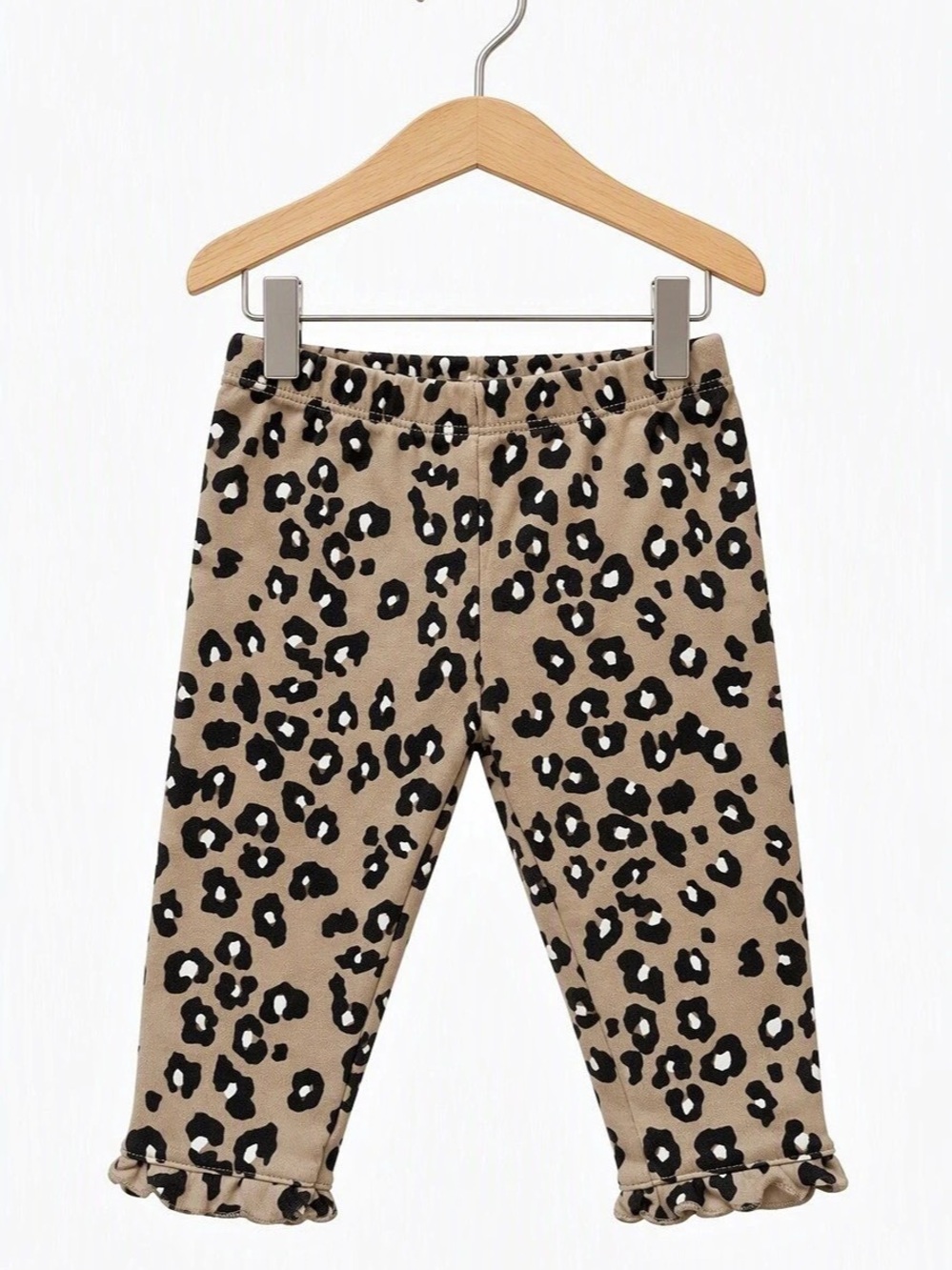 10/$15 Carter's Leopard Print Ruffle Leg Pants